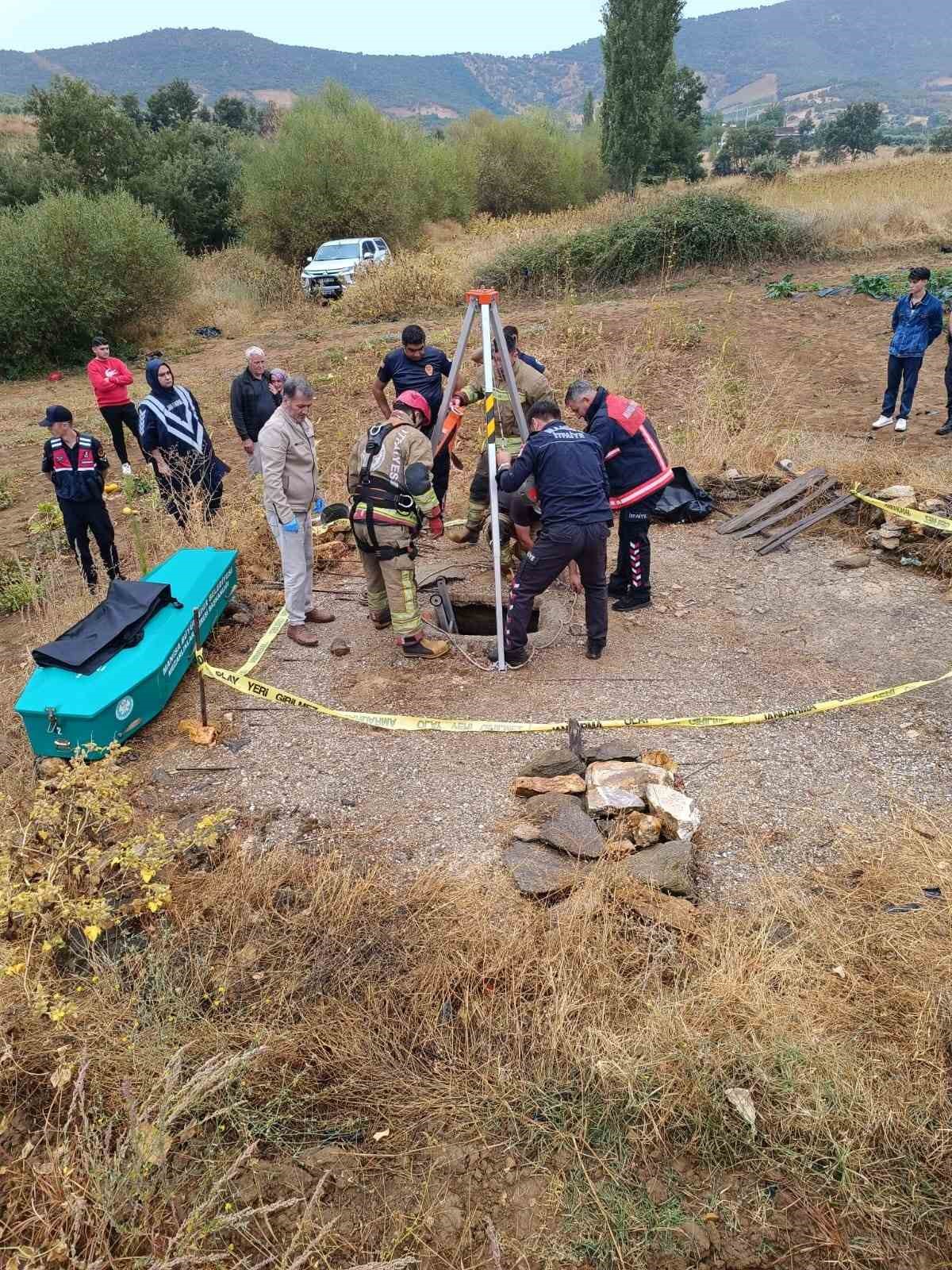 Manisa’da alzaymır hastası kadının cesedi su kuyusunda bulundu