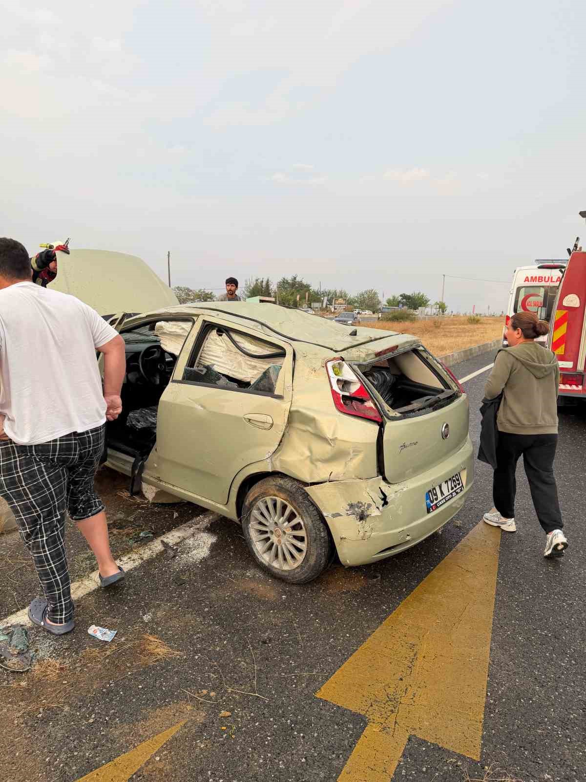 Çine’de trafik kazası: 4 yaralı