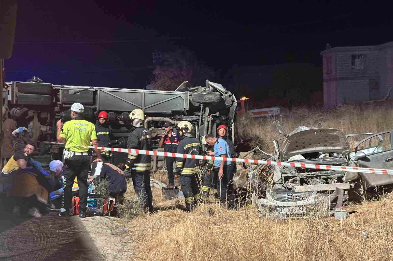 Gaziantep’te feci kaza: 5 ölü, 13 yaralı