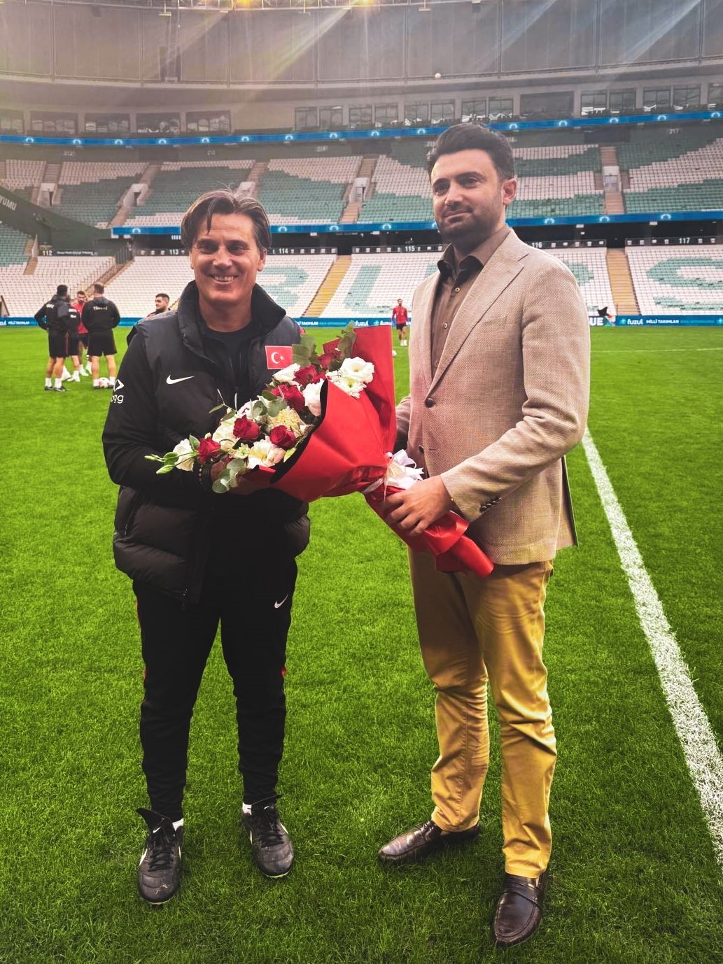 Bursaspor Başkanı Enes Çelik’ten A Milli Takım’a ziyaret