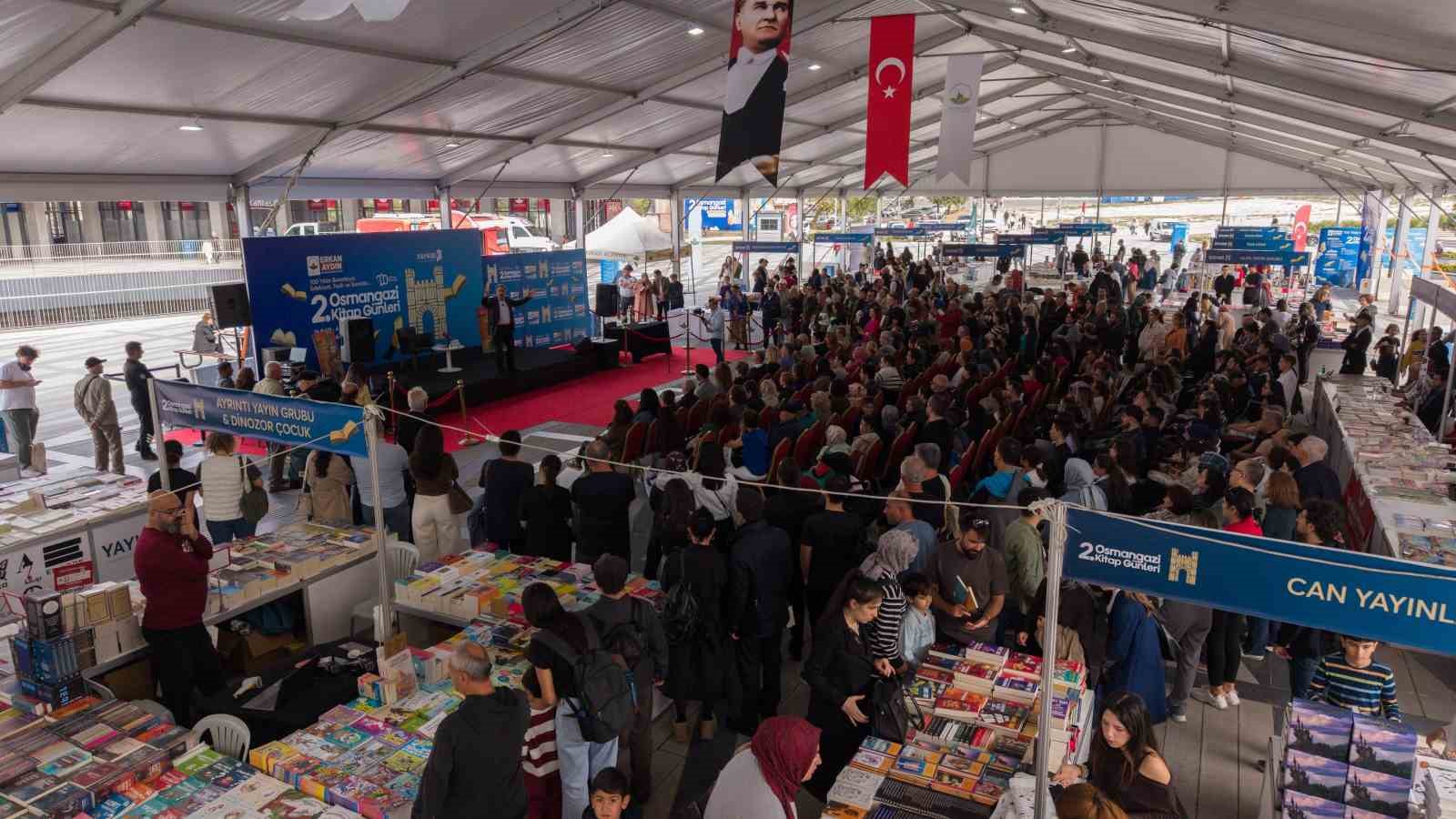 2. Osmangazi Kitap Günleri’ne yoğun ilgi