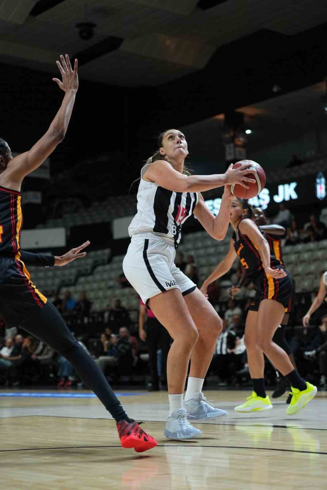 Kadınlar Basketbol Süper Ligi: Beşiktaş: 65 - Melikgazi Kayseri Basketbol: 56