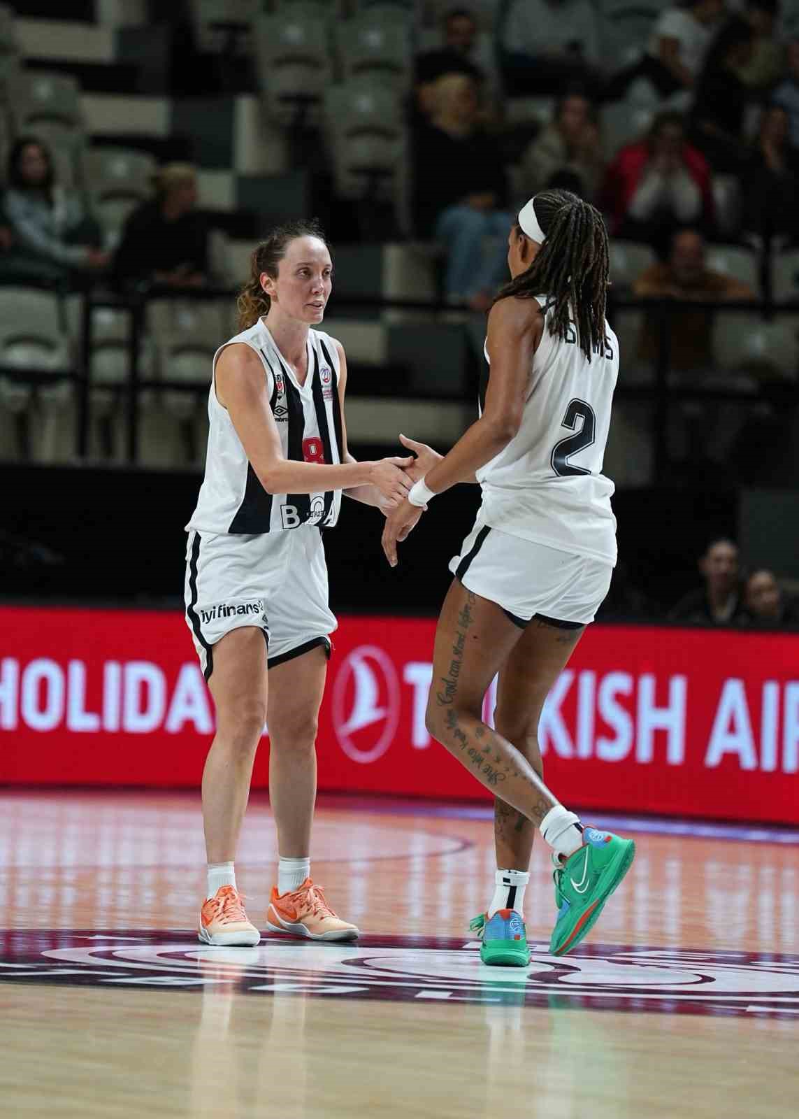 Kadınlar Basketbol Süper Ligi: Beşiktaş: 65 - Melikgazi Kayseri Basketbol: 56