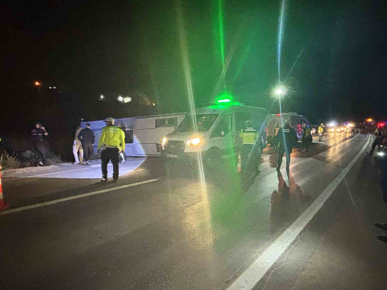 Gaziantep’te kazada hayatını kaybeden 7 kişinin cenazeleri morga kaldırıldı