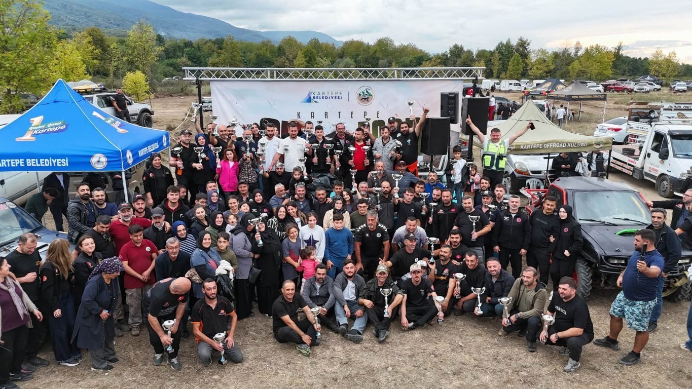 Kartepe’de off-road tutkunları sınırları zorladı