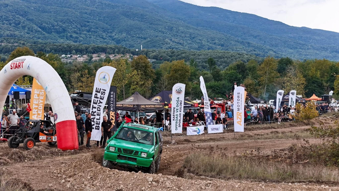 Kartepe’de off-road tutkunları sınırları zorladı