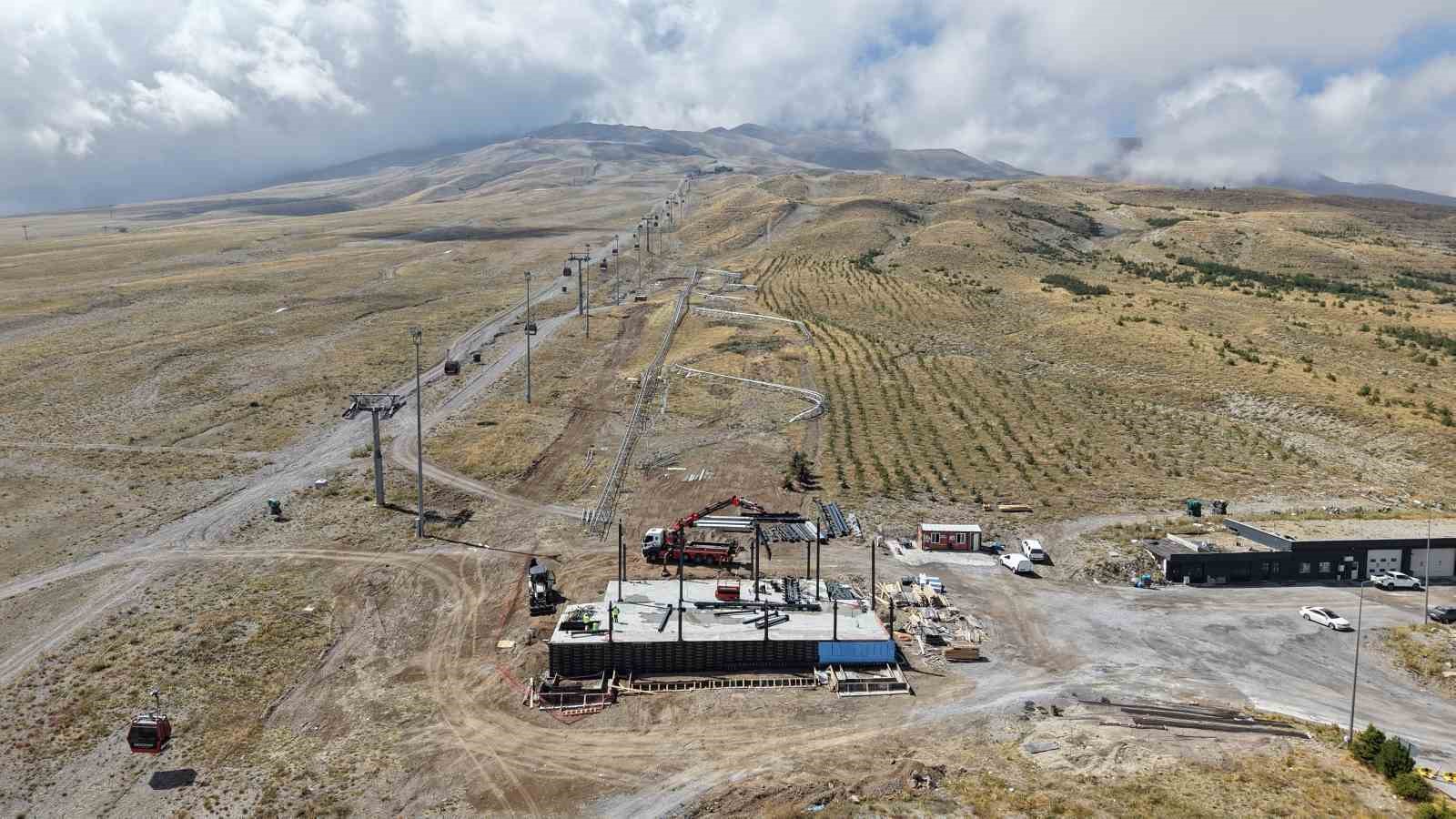 Erciyes’te dağ kızağında uluslararası sertifikasyon için geri sayım