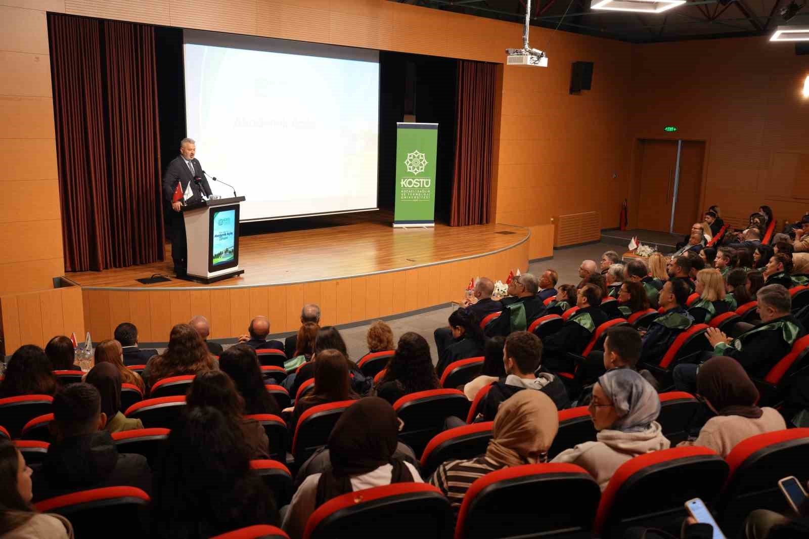 Kocaeli Sağlık ve Teknoloji Üniversitesi’nde yeni akademik yılı açılışı yapıldı