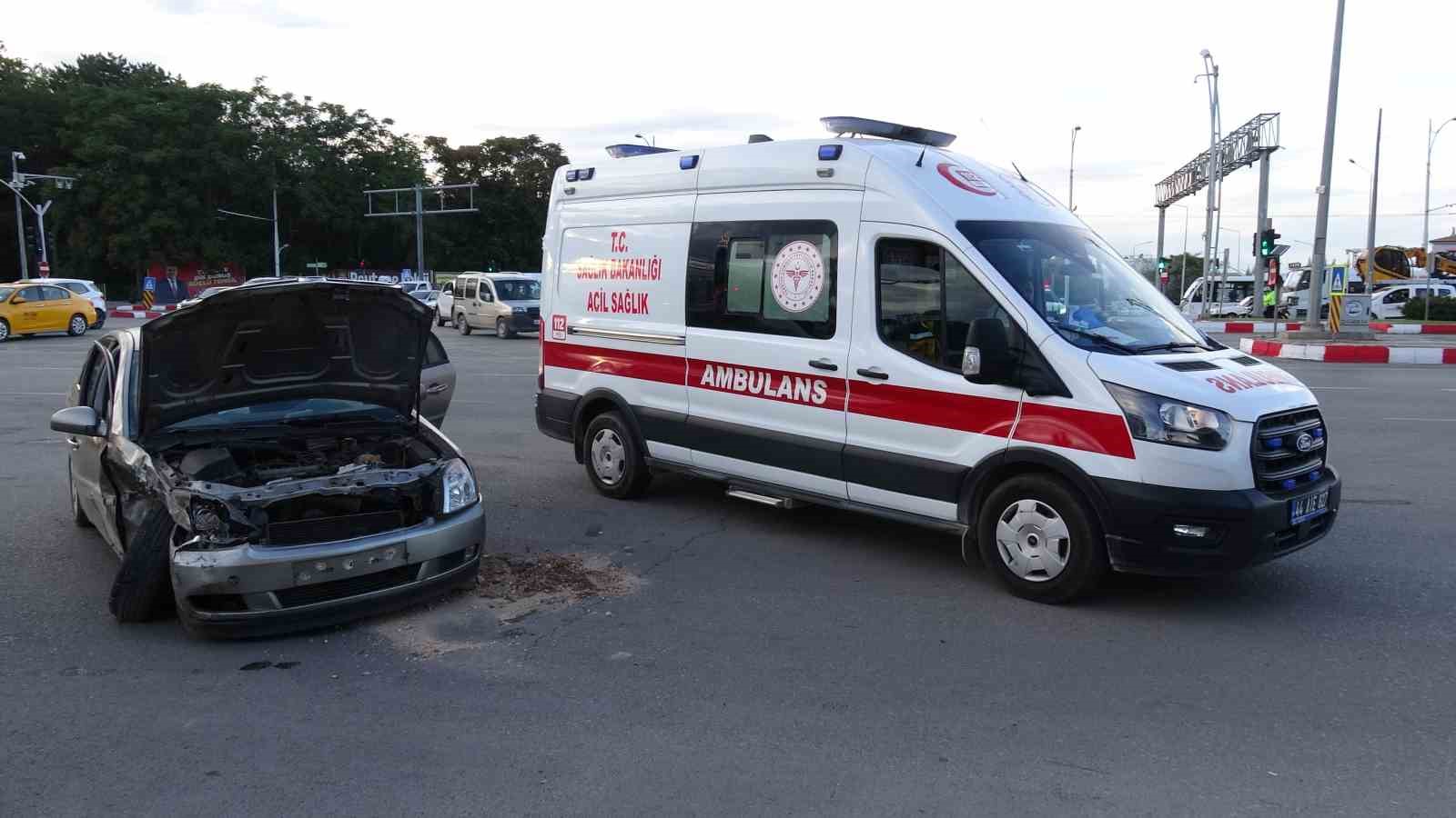 Malatya’da trafik kazası: 3 yaralı