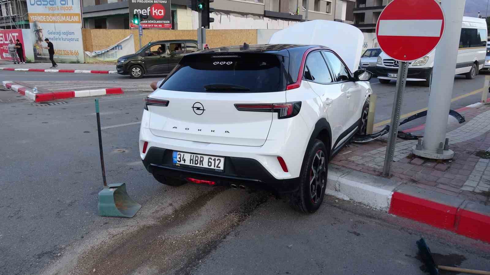 Malatya’da trafik kazası: 3 yaralı