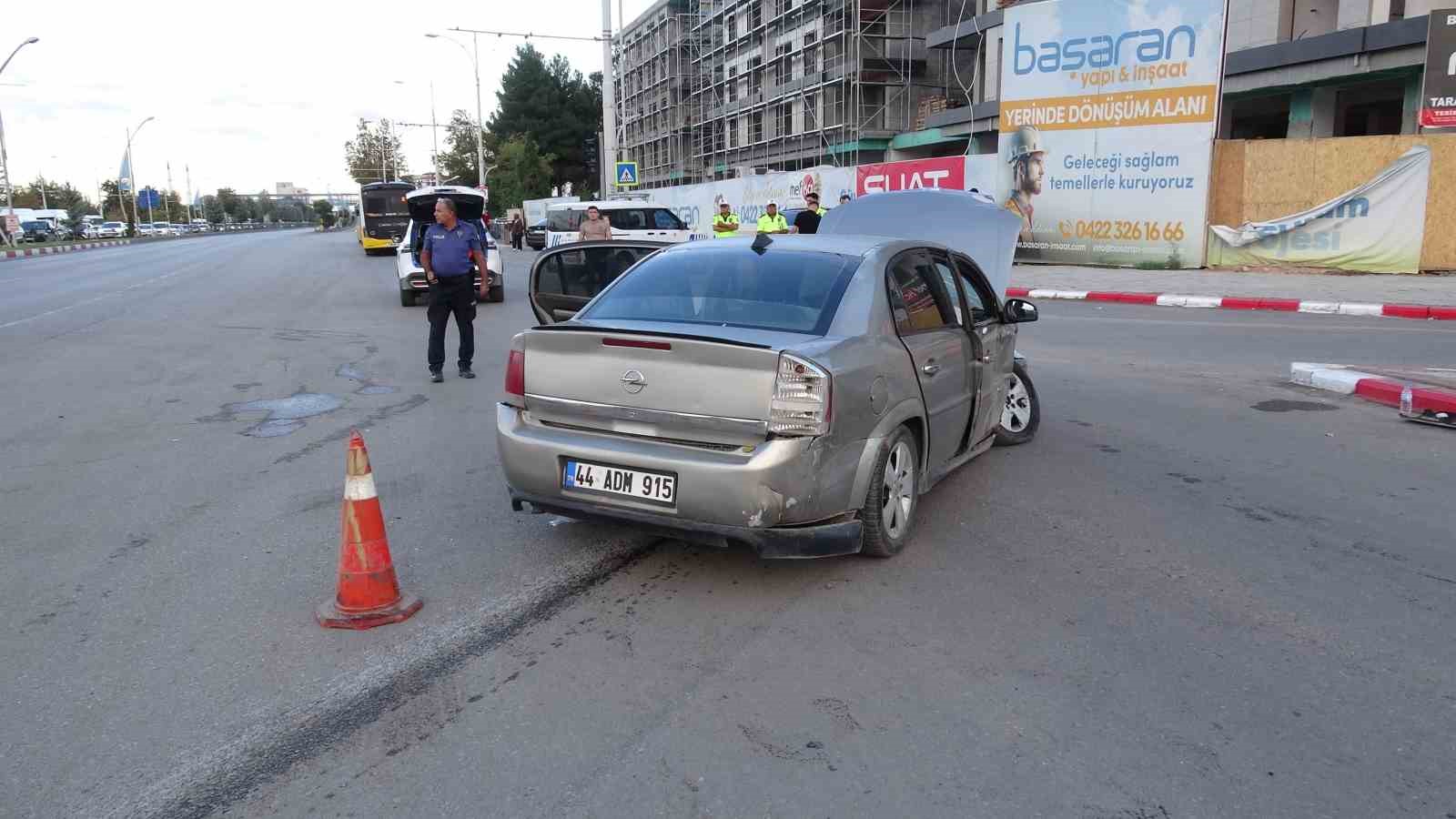 Malatya’da trafik kazası: 3 yaralı