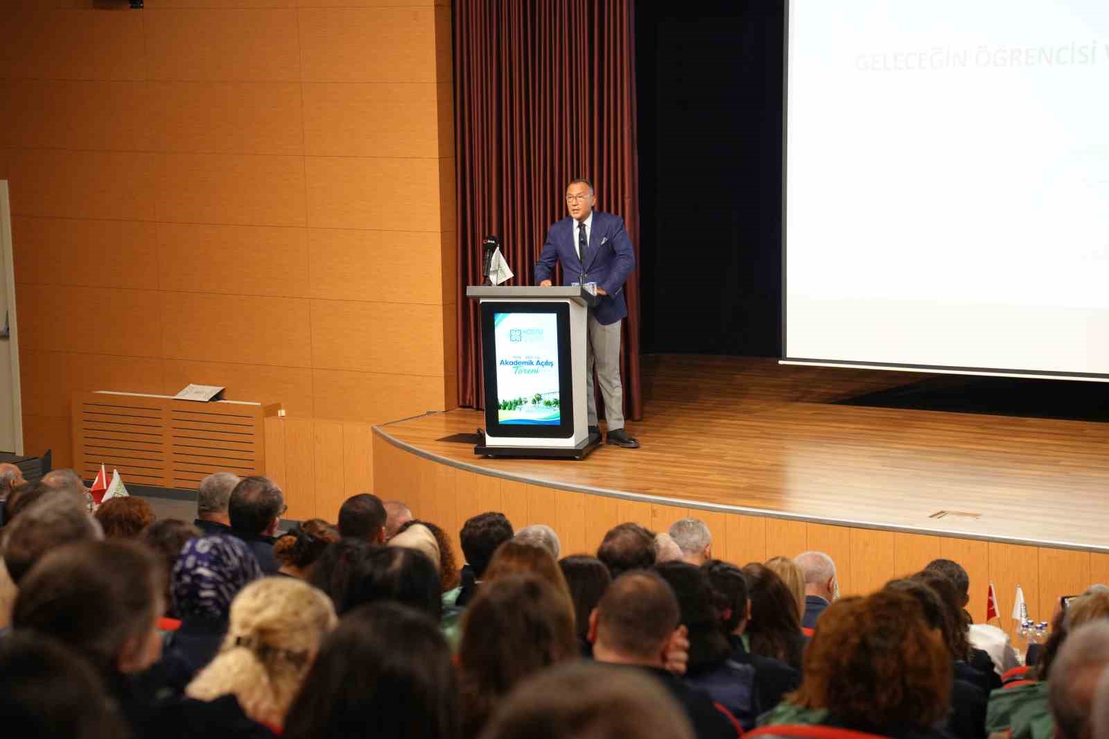 Akademik yıl açılışında "Terörsüz Türkiye" mesajı