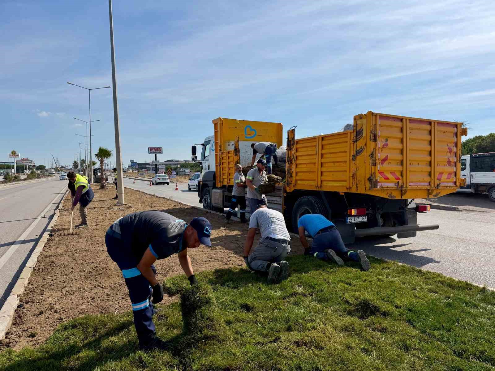 Bandırma’nın girişi Büyükşehir’le yenilendi