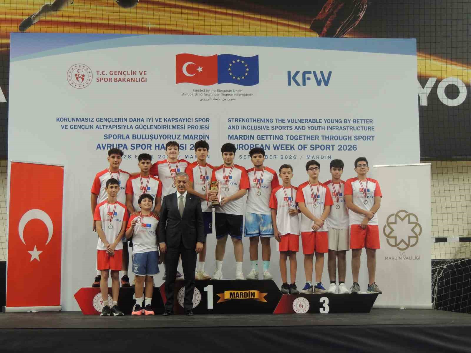 Mardin’de Avrupa Spor Haftası açılış töreni düzenlendi