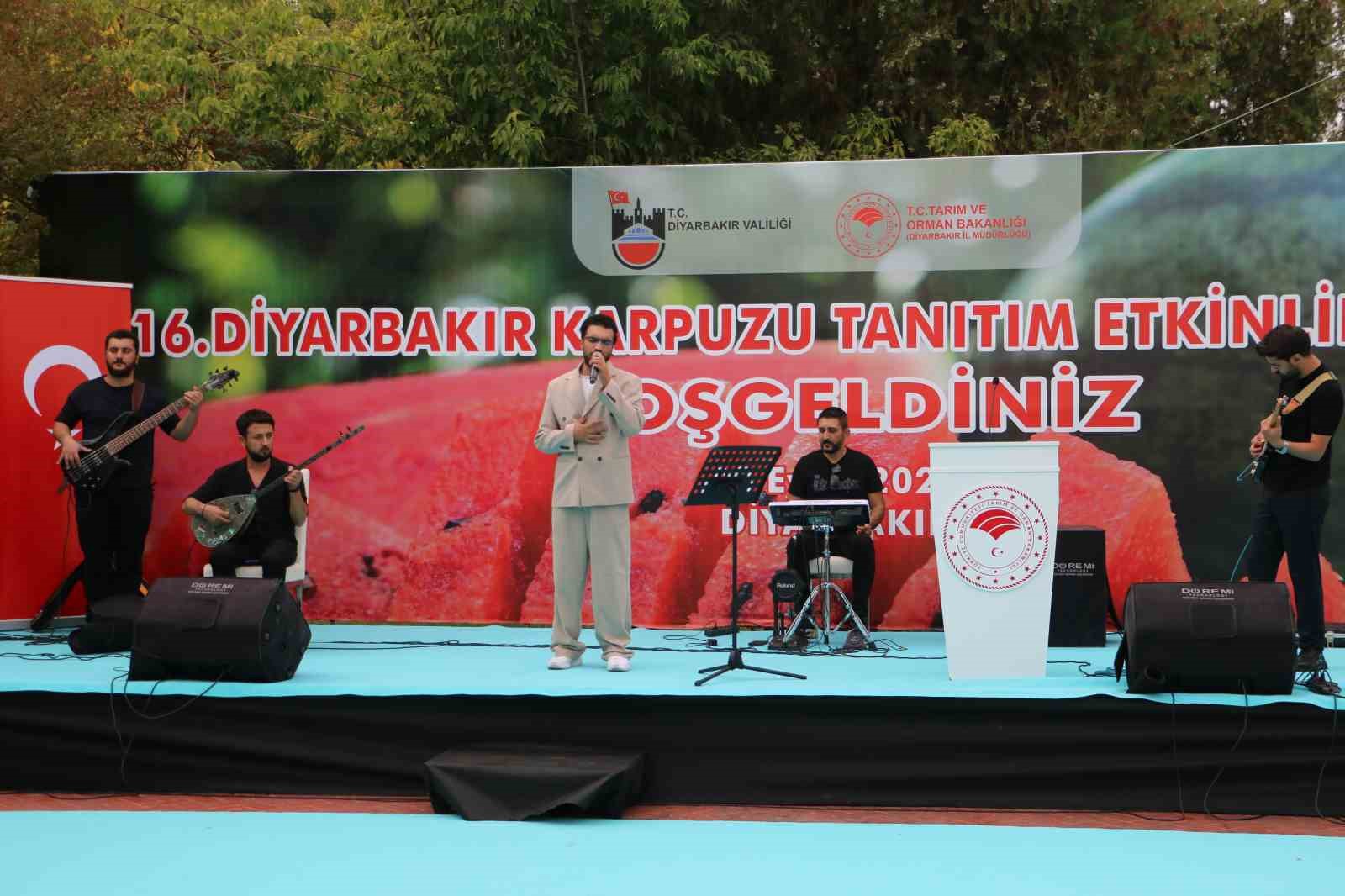 Diyarbakır’da 16. Karpuz Festivali coşkusu