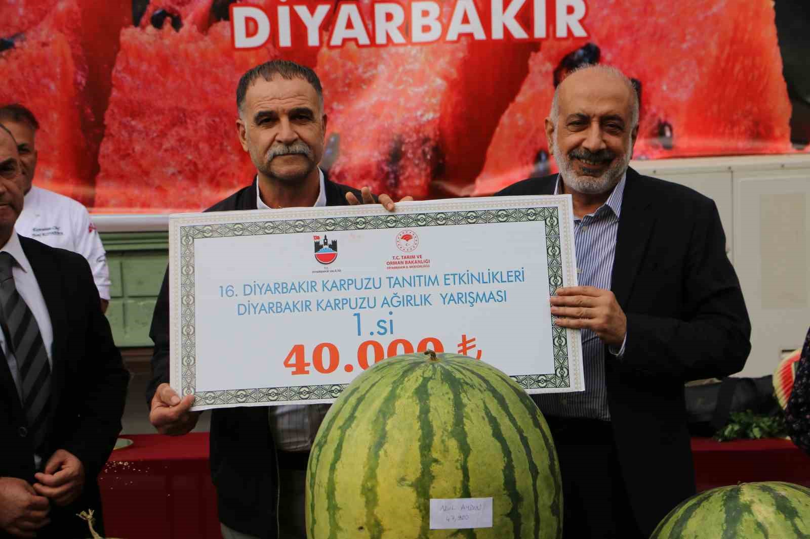 Diyarbakır’da 16. Karpuz Festivali coşkusu