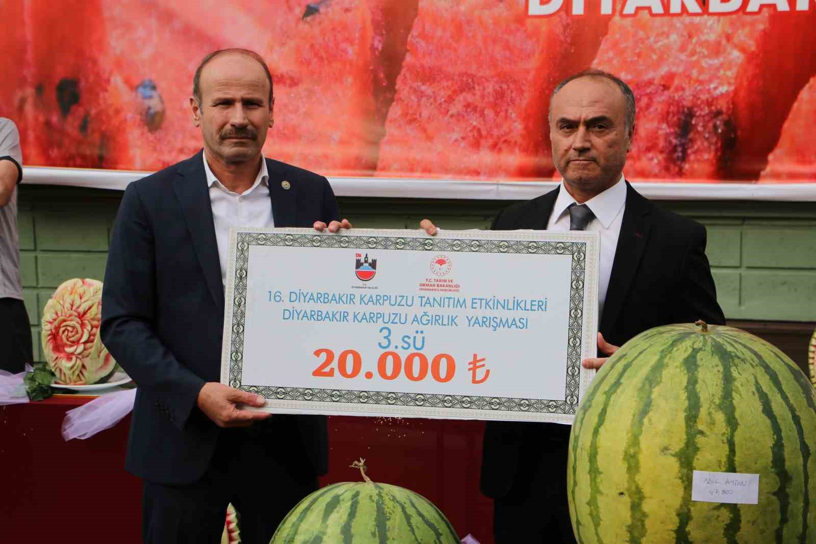 Diyarbakır’da 16. Karpuz Festivali coşkusu