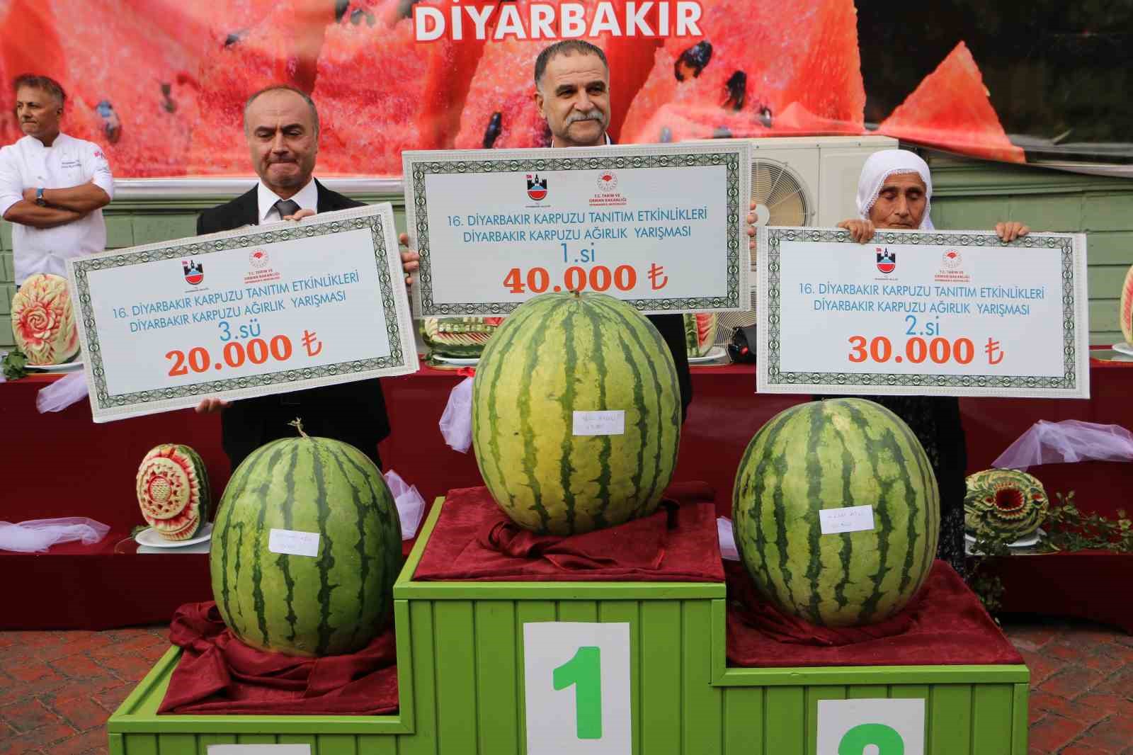 Diyarbakır’da 16. Karpuz Festivali coşkusu