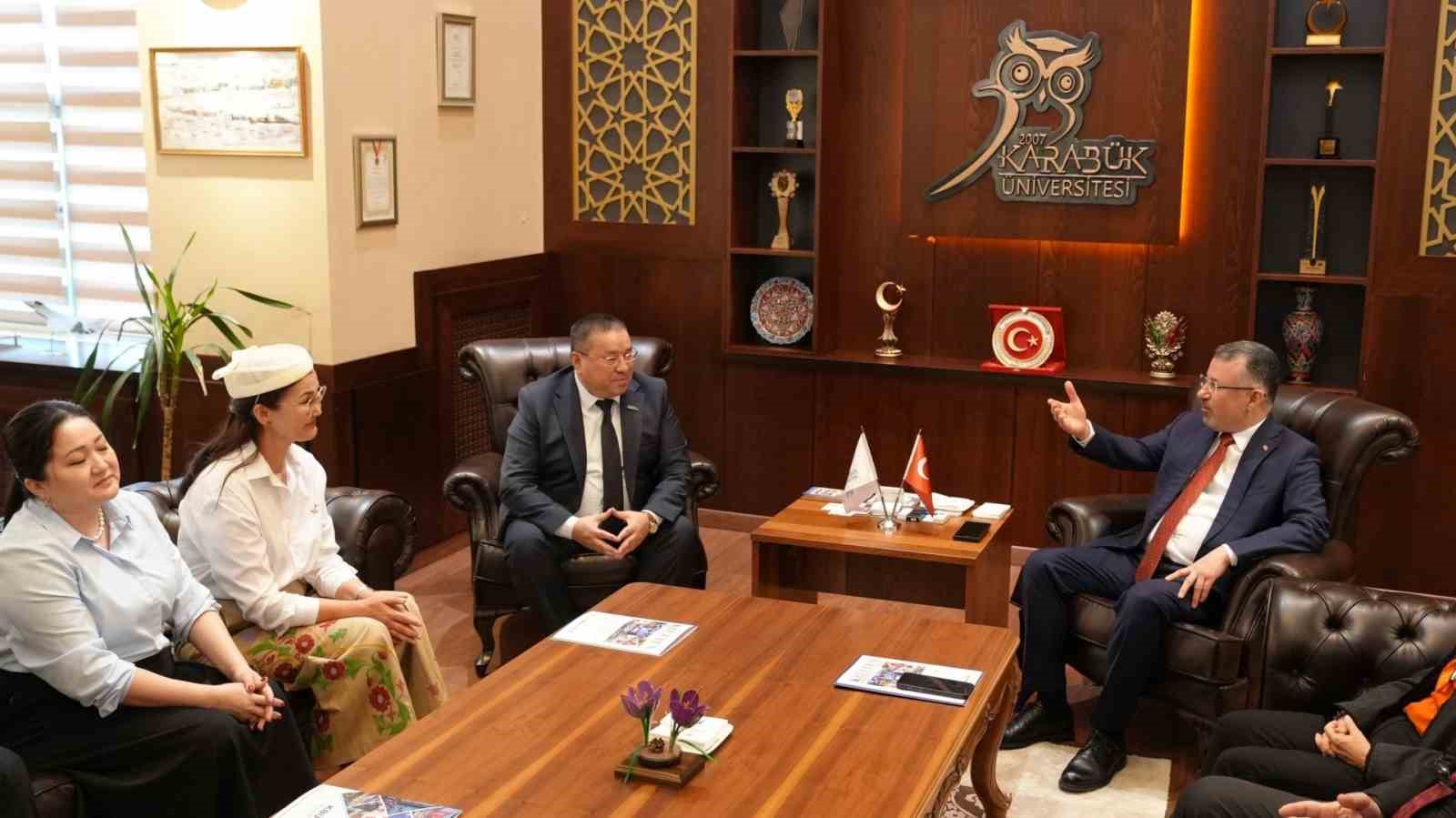 KBÜ ile Atyrau Üniversitesi arasında yüksek lisans iş birliği