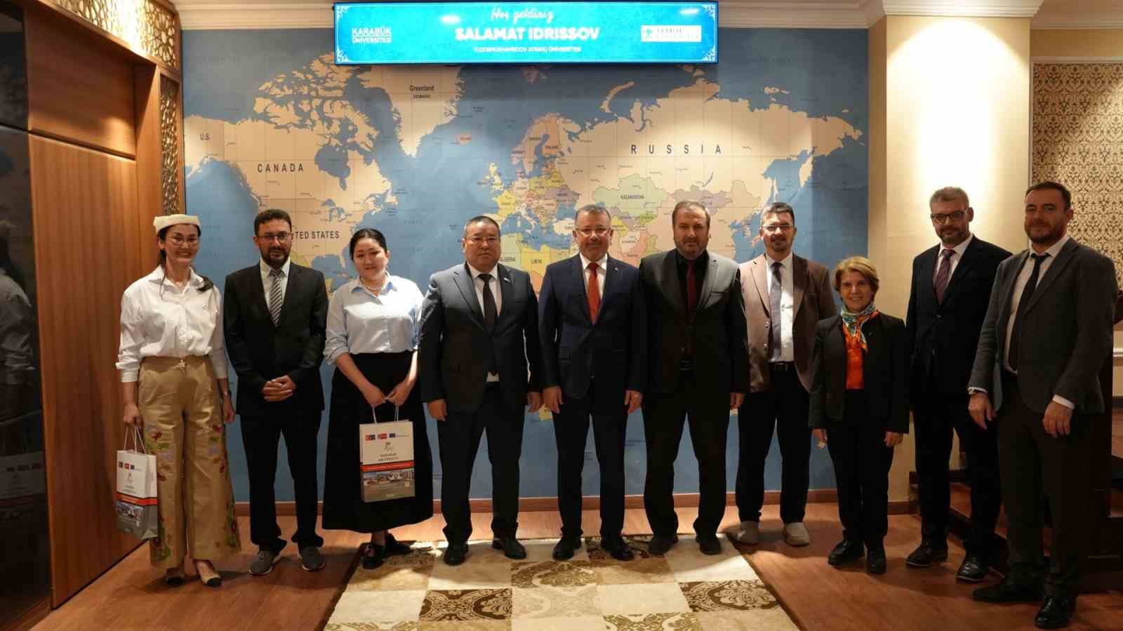 KBÜ ile Atyrau Üniversitesi arasında yüksek lisans iş birliği