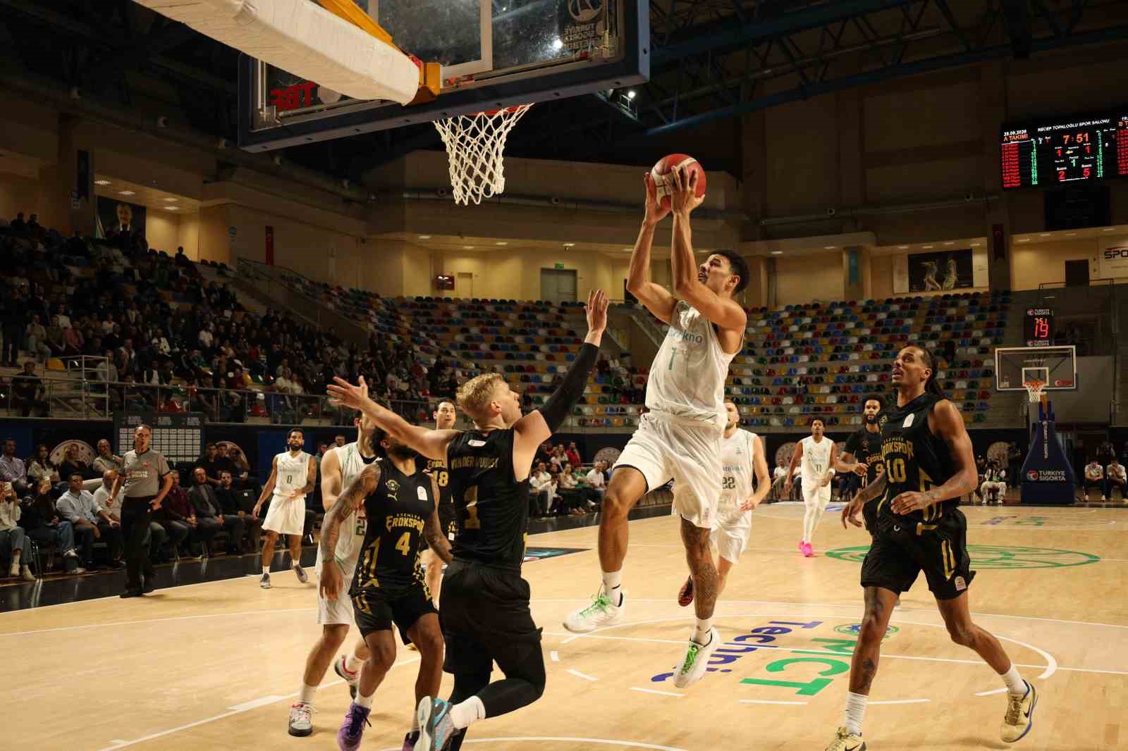 Basketbol Süper Ligi: Körfez Basket: 88 - Esenler Erokspor: 79