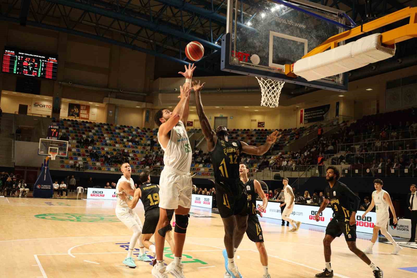Basketbol Süper Ligi: Körfez Basket: 88 - Esenler Erokspor: 79