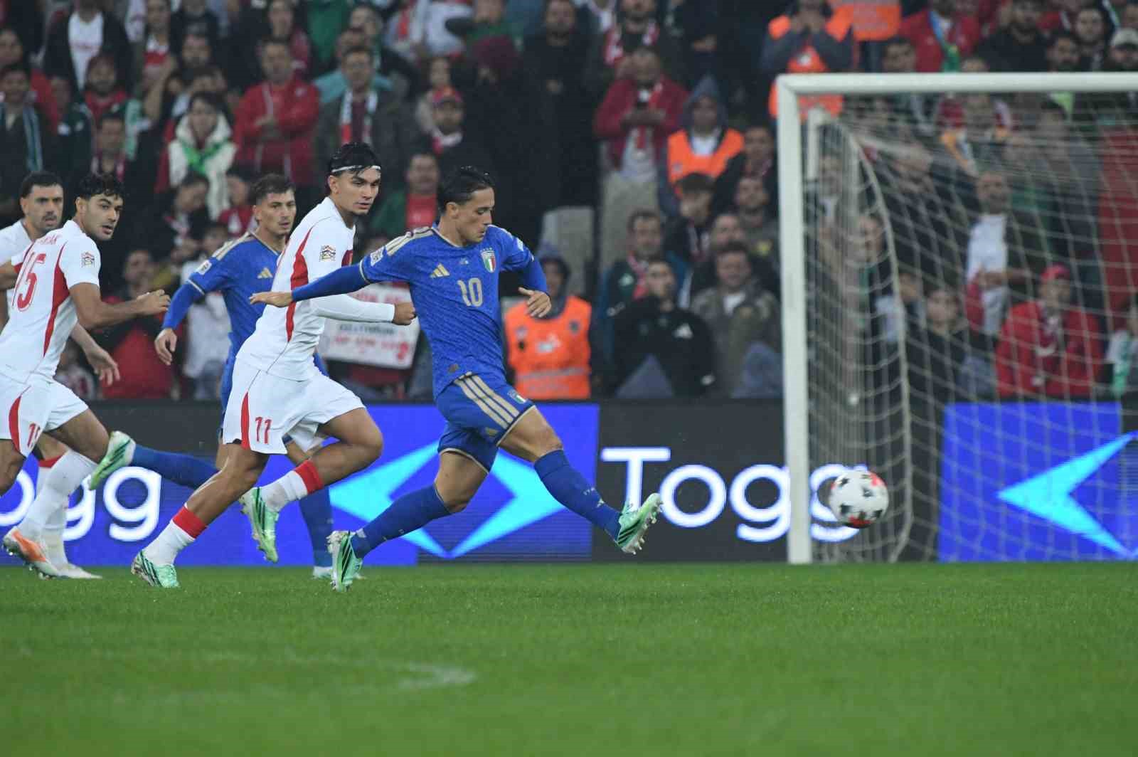 UEFA Uluslar Ligi: Türkiye: 0 - İtalya: 1 (Maç devam ediyor)