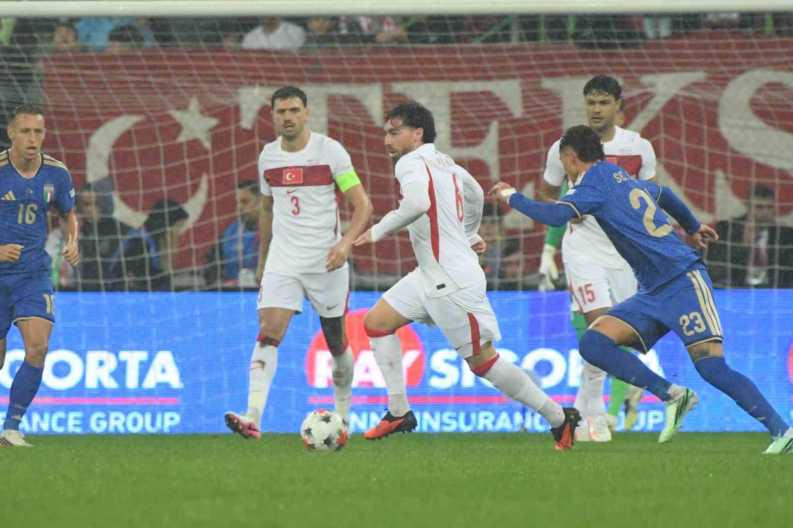 UEFA Uluslar Ligi: Türkiye: 0 - İtalya: 1 (Maç devam ediyor)