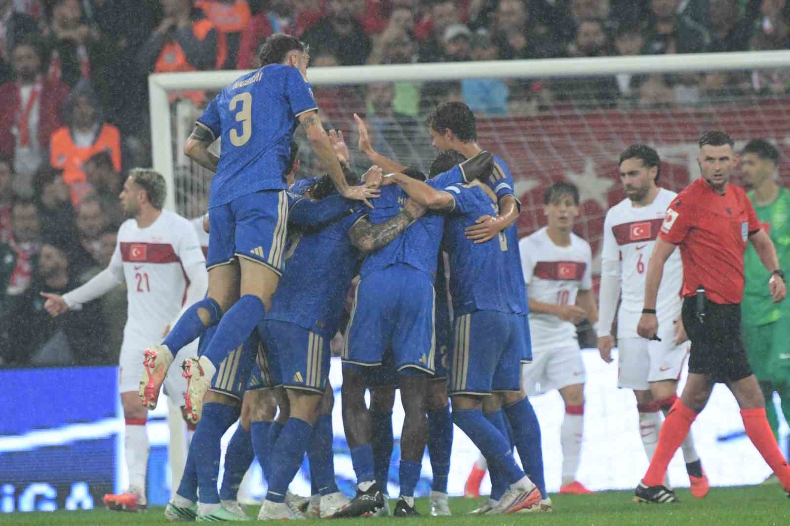 UEFA Uluslar Ligi: Türkiye: 0 - İtalya: 1 (Maç devam ediyor)