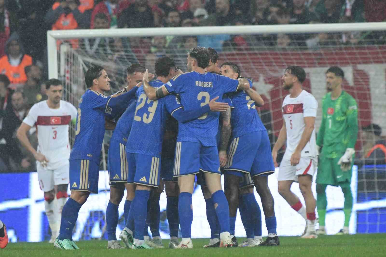 UEFA Uluslar Ligi: Türkiye: 0 - İtalya: 1 (Maç devam ediyor)