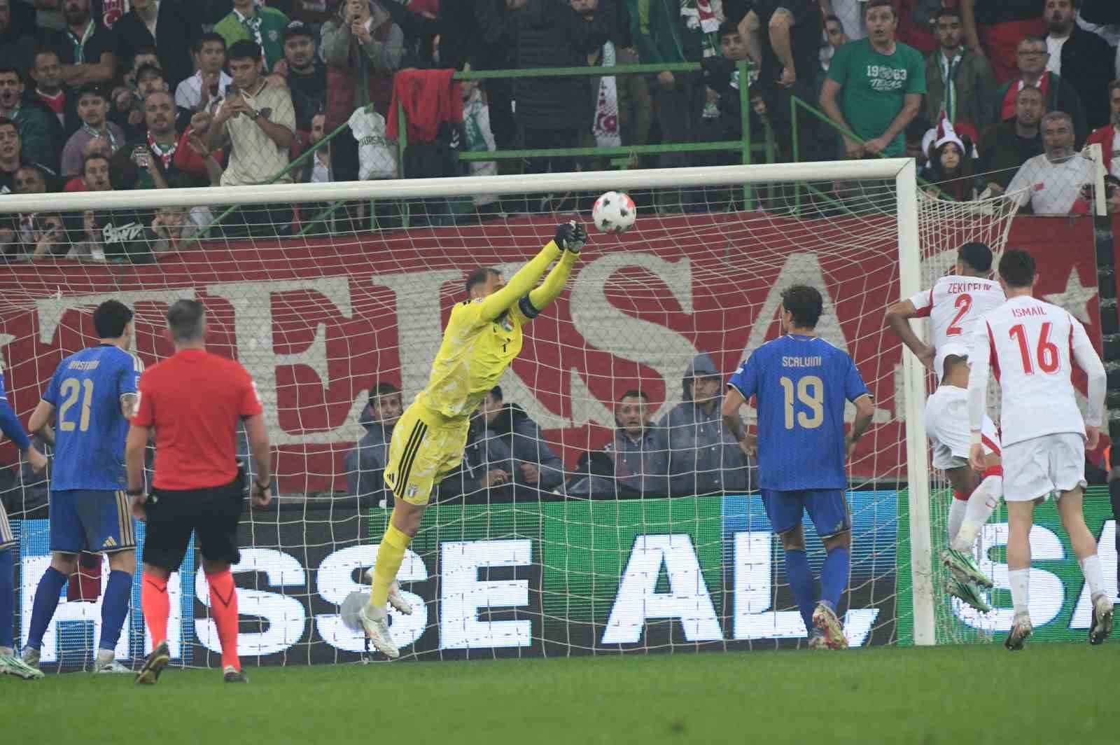 UEFA Uluslar Ligi: Türkiye: 1 - İtalya: 4 (Maç sonucu)