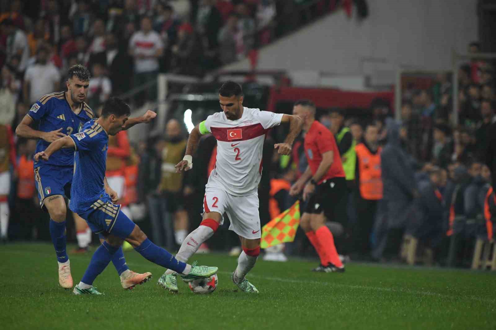 UEFA Uluslar Ligi: Türkiye: 1 - İtalya: 4 (Maç sonucu)