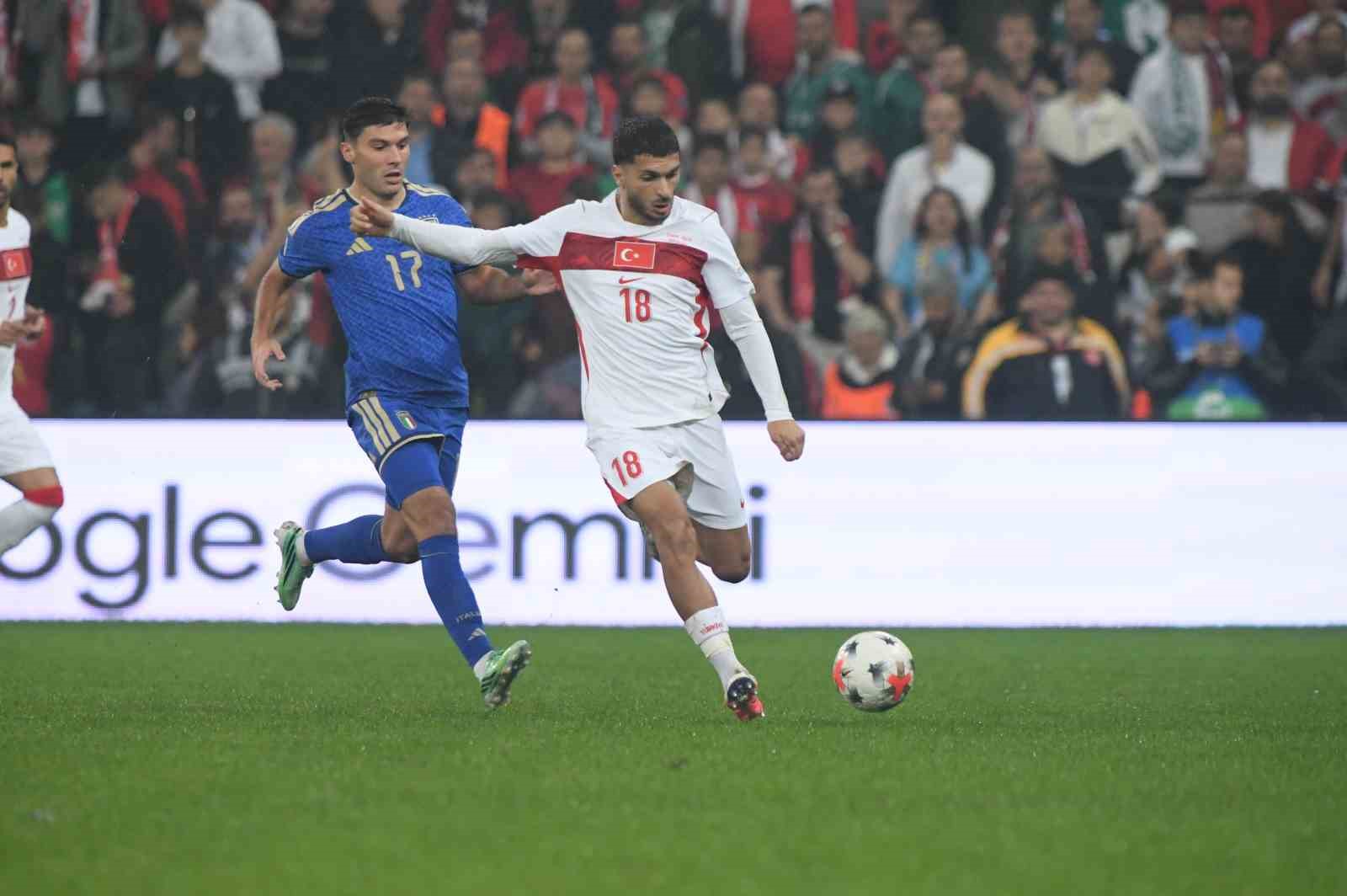 UEFA Uluslar Ligi: Türkiye: 1 - İtalya: 4 (Maç sonucu)