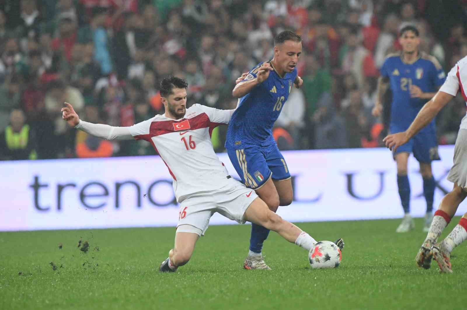 UEFA Uluslar Ligi: Türkiye: 1 - İtalya: 4 (Maç sonucu)