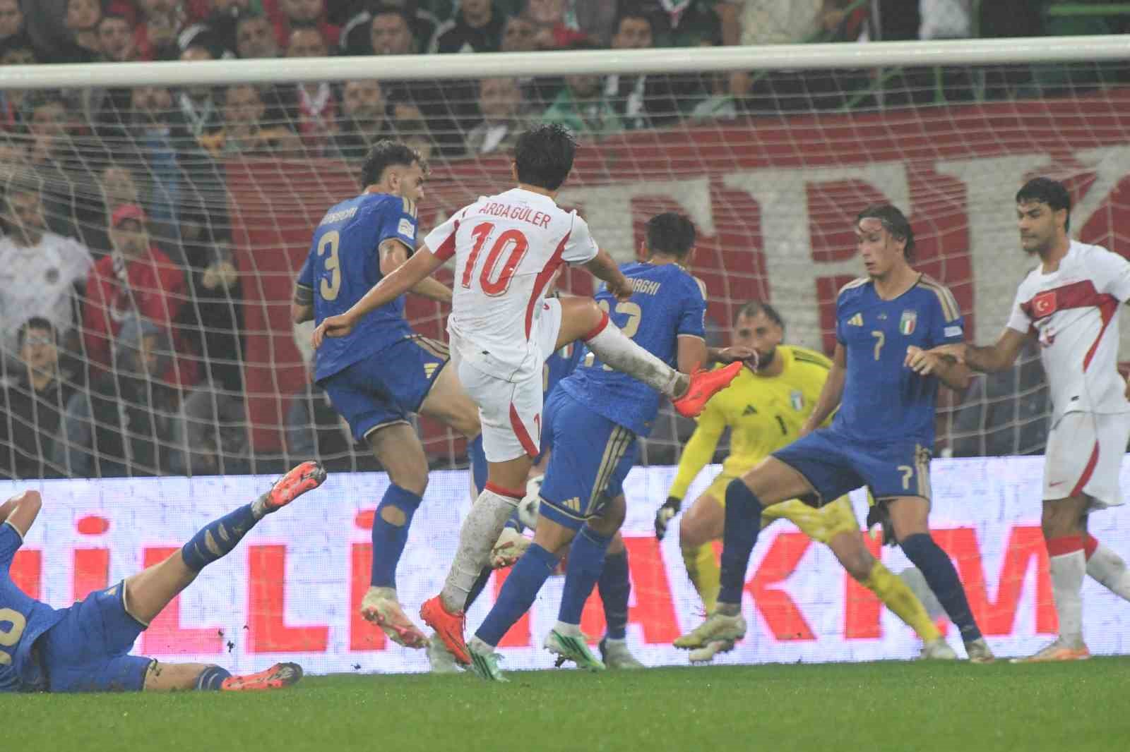 UEFA Uluslar Ligi: Türkiye: 1 - İtalya: 4 (Maç sonucu)
