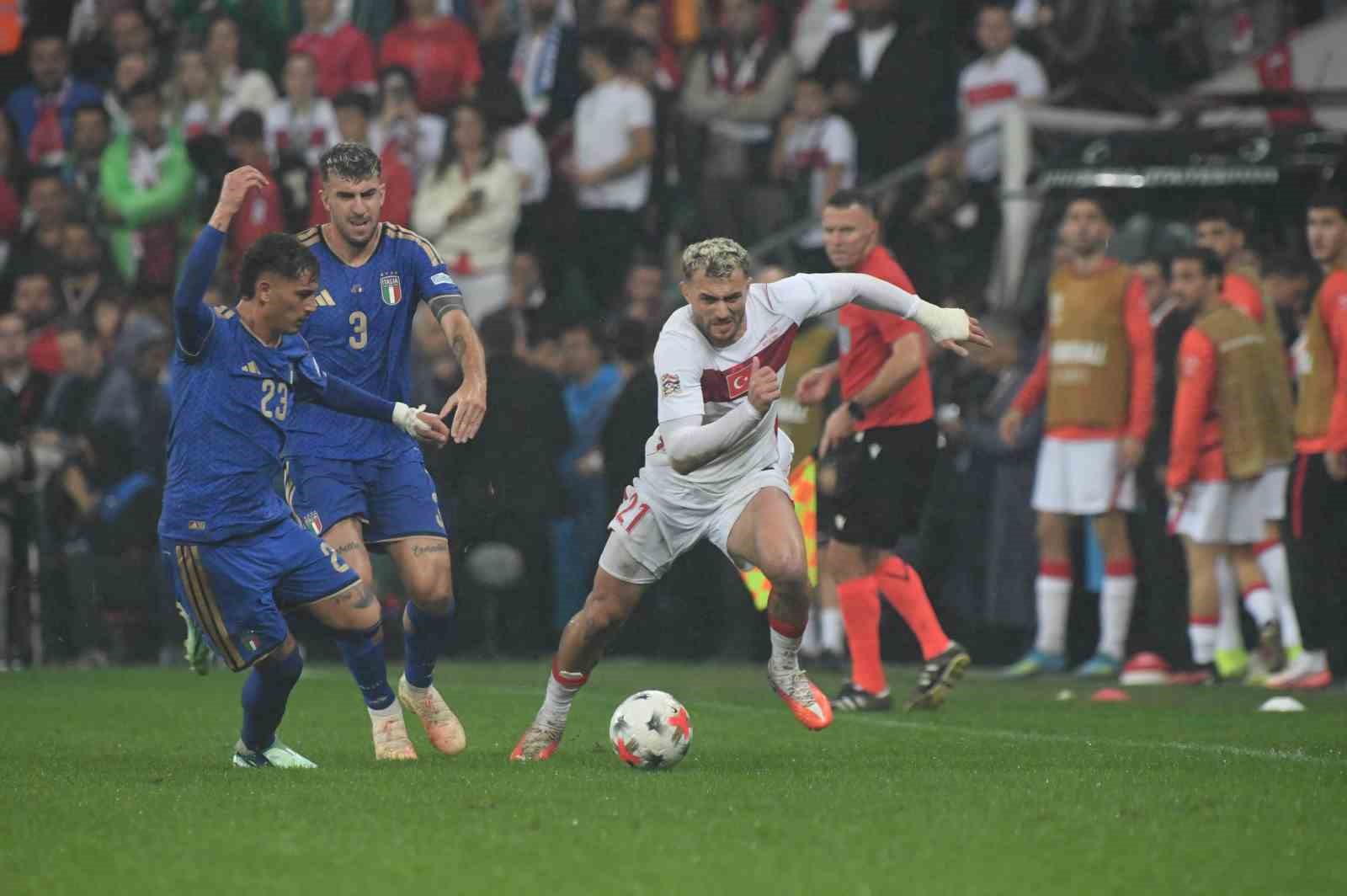 UEFA Uluslar Ligi: Türkiye: 1 - İtalya: 4 (Maç sonucu)