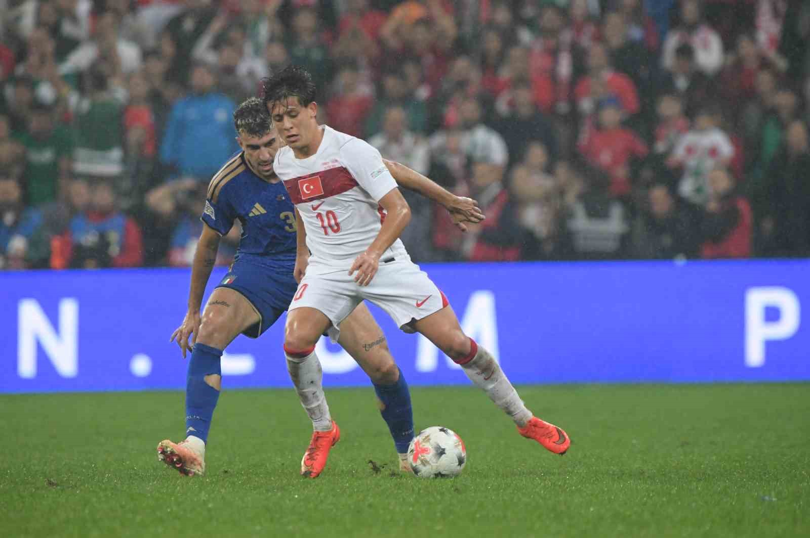 UEFA Uluslar Ligi: Türkiye: 1 - İtalya: 4 (Maç sonucu)