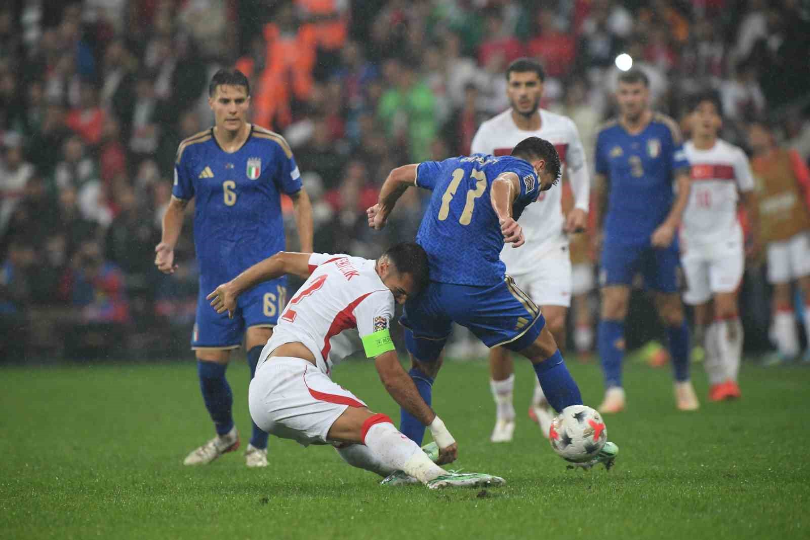 UEFA Uluslar Ligi: Türkiye: 1 - İtalya: 4 (Maç sonucu)