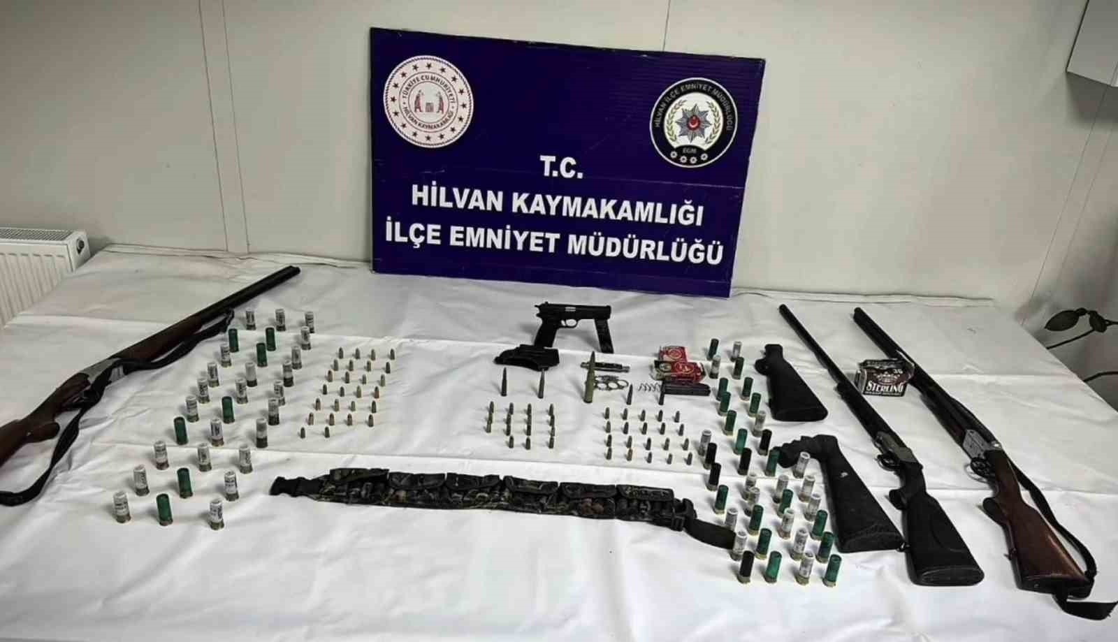 Şanlıurfa’da silah kaçakçılığı operasyonu: 16 gözaltı