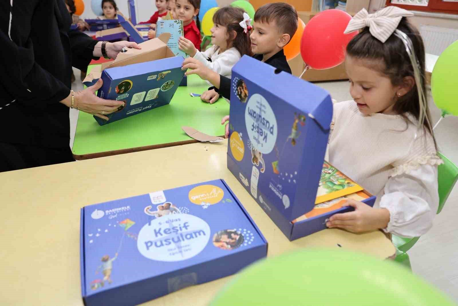 Başiskele’de anaokulu öğrencilerine eğitim seti