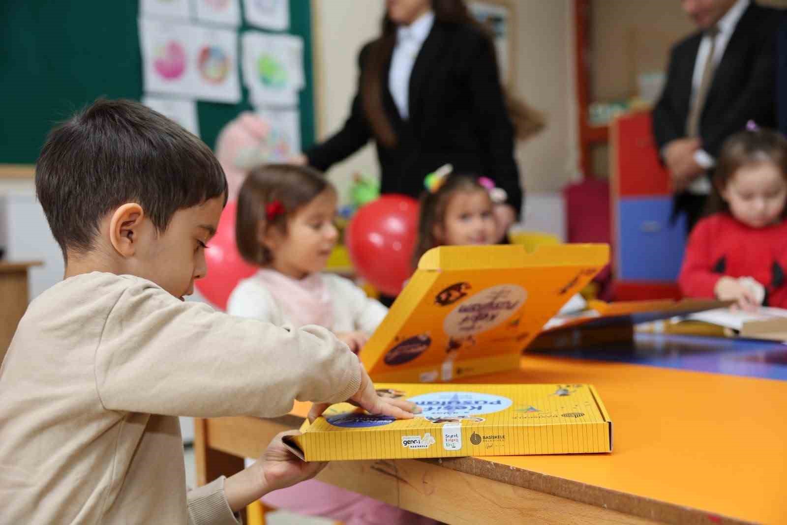 Başiskele’de anaokulu öğrencilerine eğitim seti