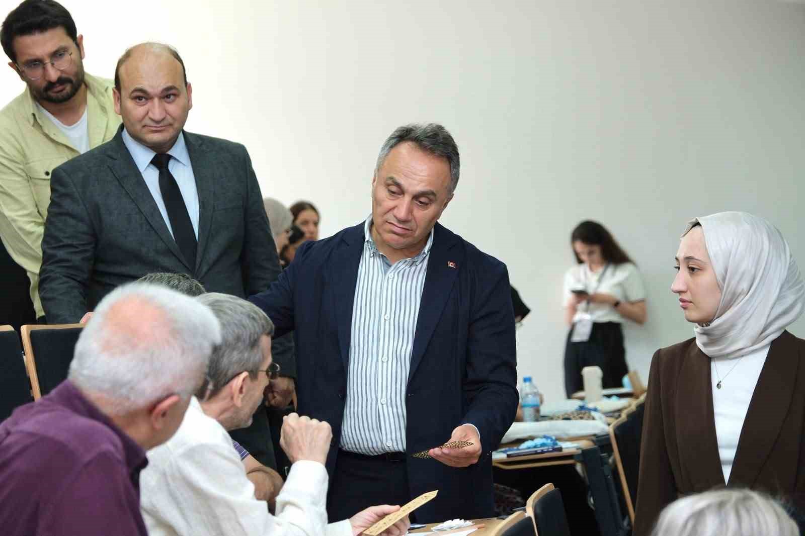 Tokat’ta, İslam sanatında geometrik desenler ele alındı