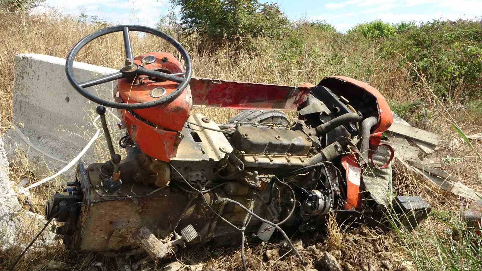 Malatya’da yük treni traktöre çarptı: İkiye bölünen traktörün sürücüsü yaralandı