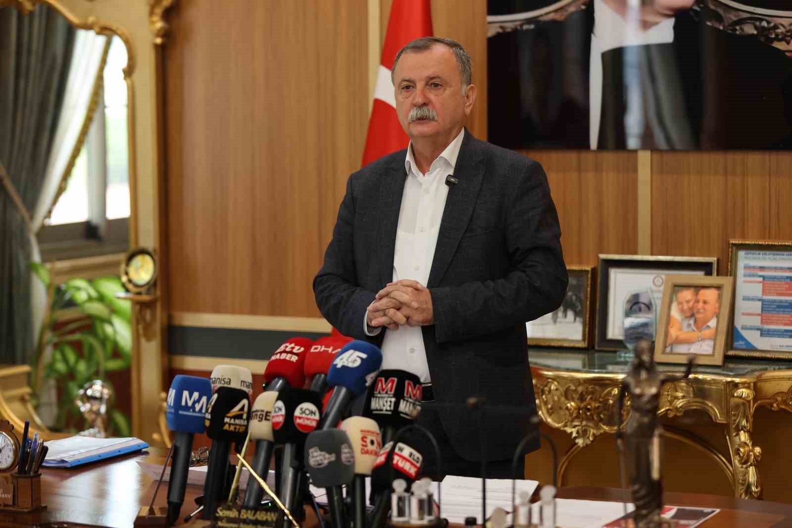 Başkan Balaban aylık basın toplantısında çalışmalarını anlattı