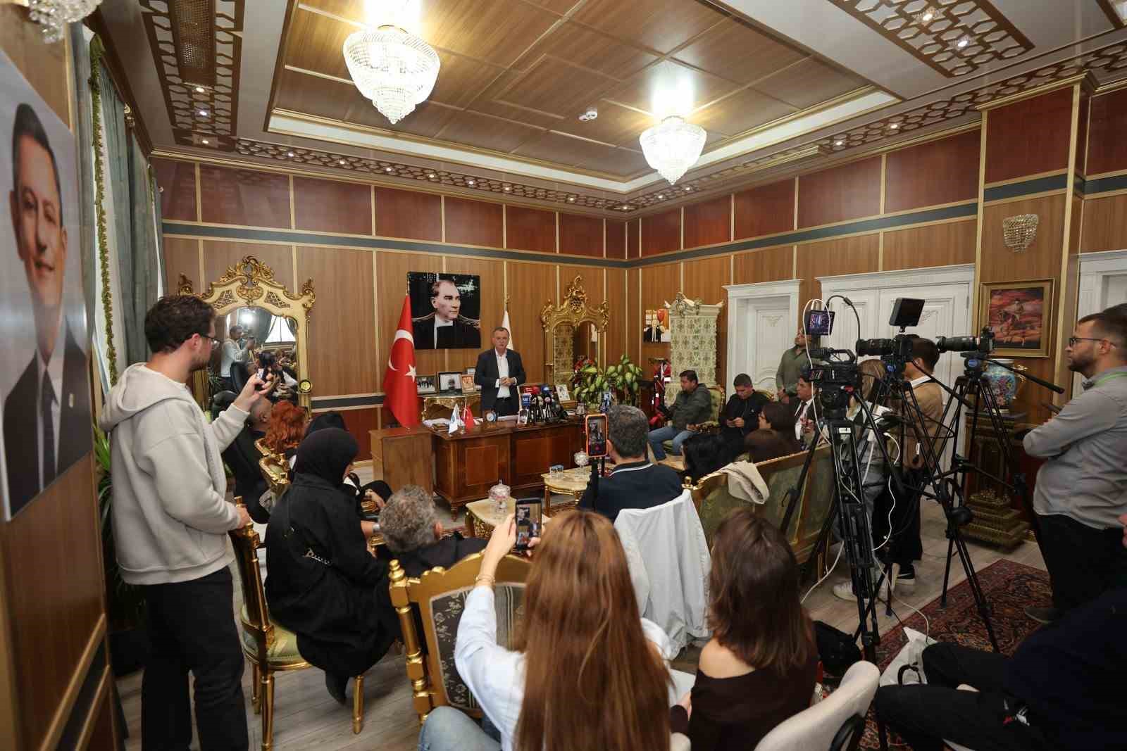 Başkan Balaban aylık basın toplantısında çalışmalarını anlattı
