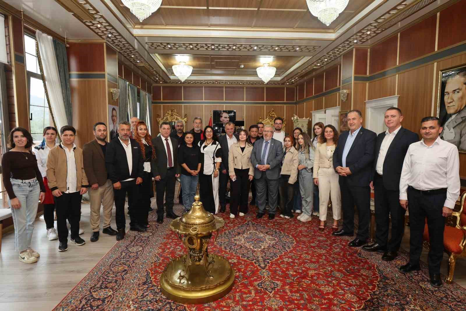 Başkan Balaban aylık basın toplantısında çalışmalarını anlattı
