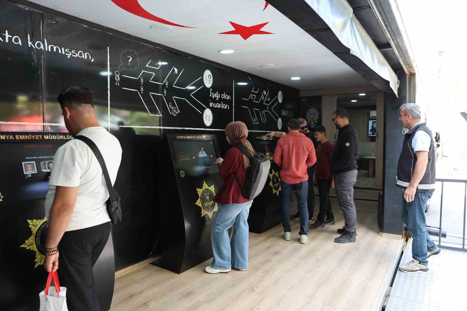 NARKO TIR ilk kez Elazığ’da: Vatandaşlardan yoğun ilgi