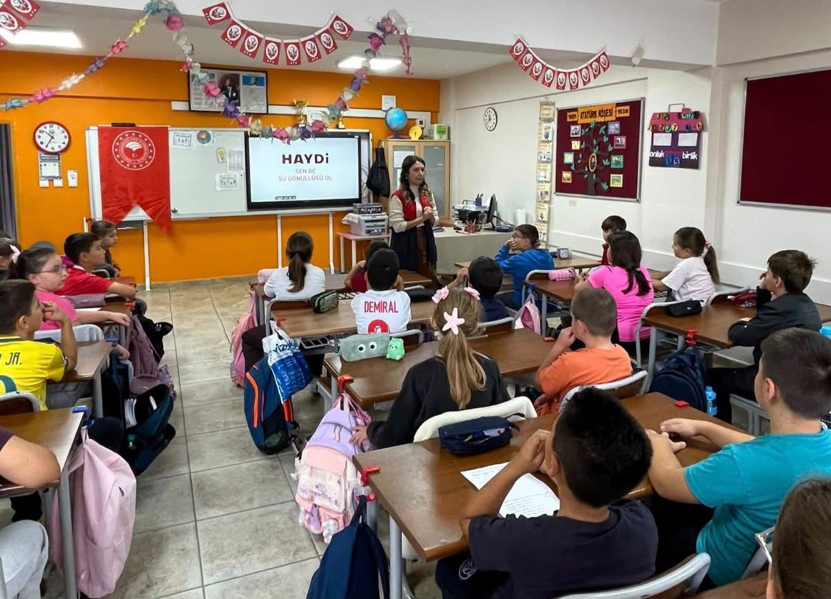 Vize’de ilkokul öğrencilerine su verimliliği eğitimi verildi