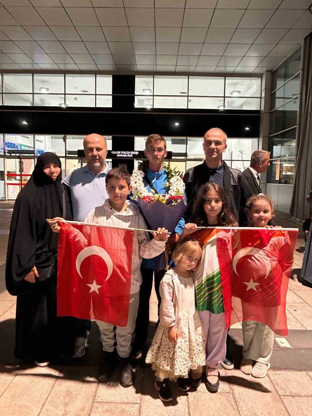 Avrupa şampiyonuna Kahramanmaraş’ta coşkulu karşılama