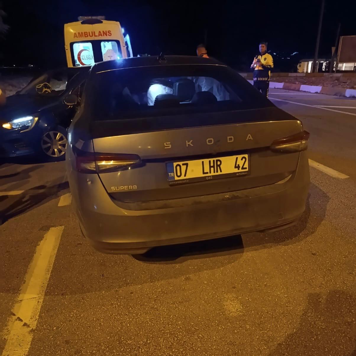 Antalya’da trafik kazası: 2’si Norveç vatandaşı 3 yaralı